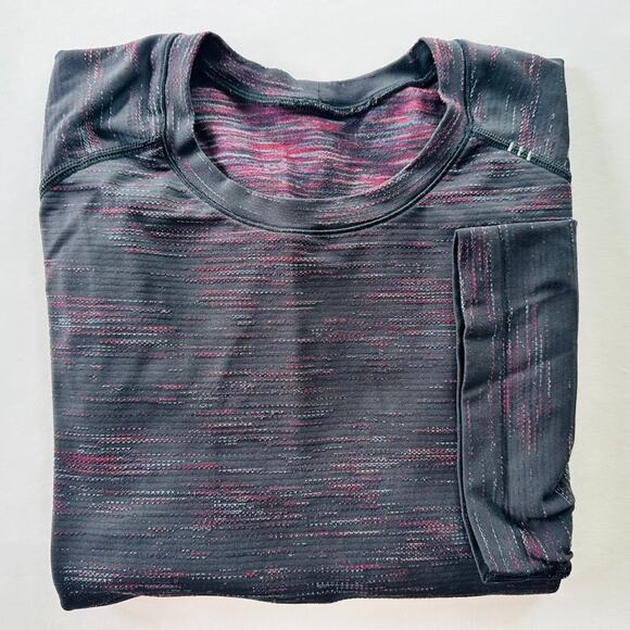 Lululemon Metal Vent Tech 2.0 Size XXL Lunar NY Matchstick Gradient Red Black - Picture 2 of 7